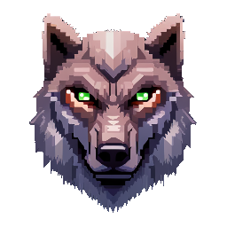 Maddog Industries wolf logo